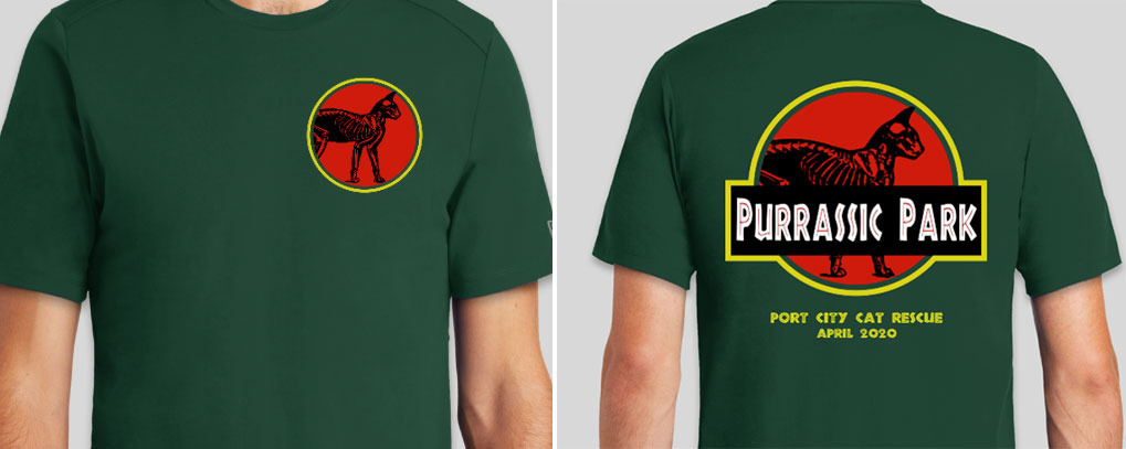 purrasic park shirt